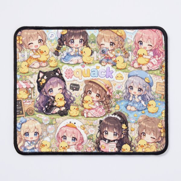 Item preview, Cute Chibi Girls and Quack Duck Friends designed and sold by konkapo00.
