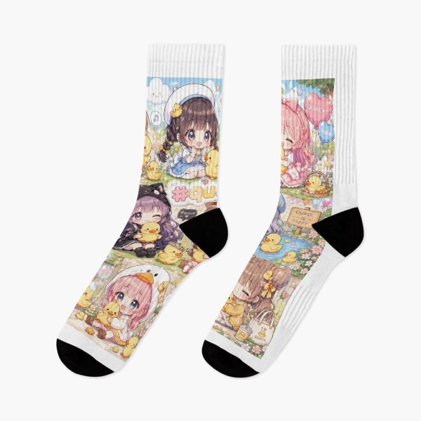 Item preview, Cute Chibi Girls and Quack Duck Friends designed and sold by konkapo00.