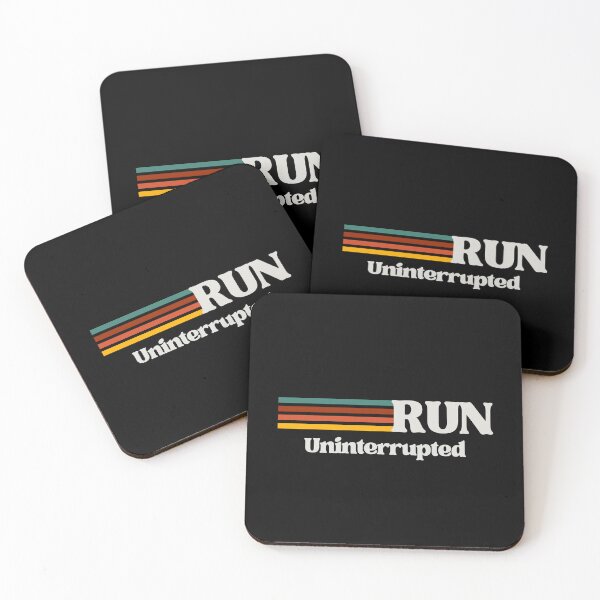 Item preview, Run Uninterrupted designed and sold by RunningWhiskers.