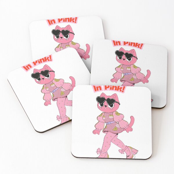 Item preview, Pretty in Pink Kawaii Cat Y2K Fashion Graphic Tee designed and sold by Mousy17.