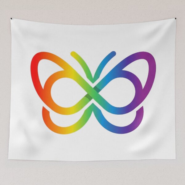 Item preview, AuDHD Pride Autism and ADHD Combined Symbol designed and sold by CozyDesignsCo.
