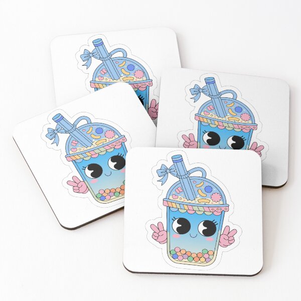 Item preview, Cute Boba Tea Sticker designed and sold by inkfusionhub99.