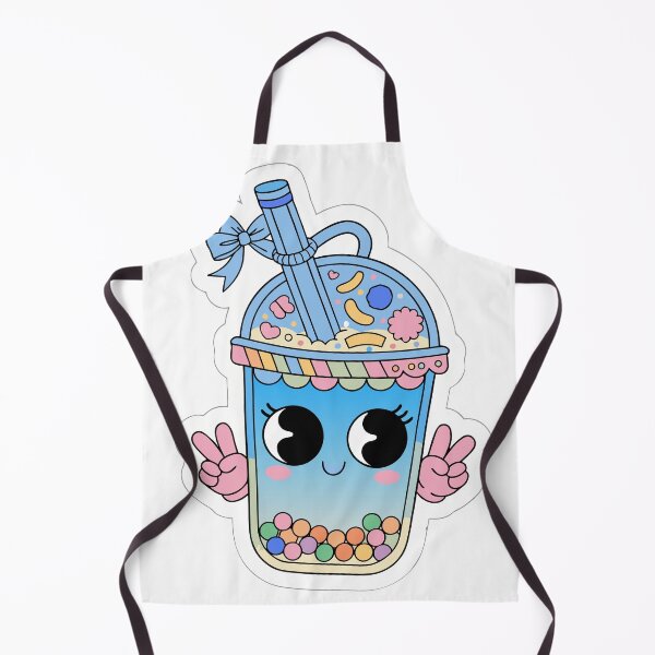 Item preview, Cute Boba Tea Sticker designed and sold by inkfusionhub99.