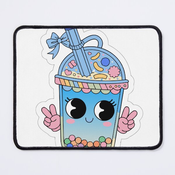 Item preview, Cute Boba Tea Sticker designed and sold by inkfusionhub99.