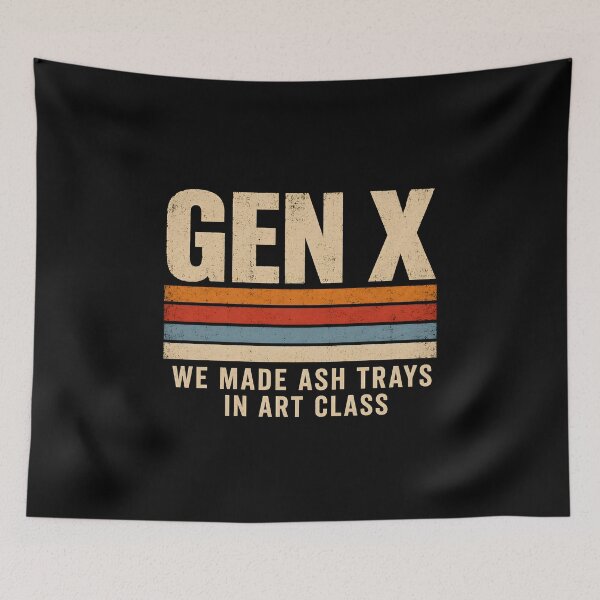 Item preview, Gen X We Made Ash Trays in Art Class designed and sold by zoes-ink.