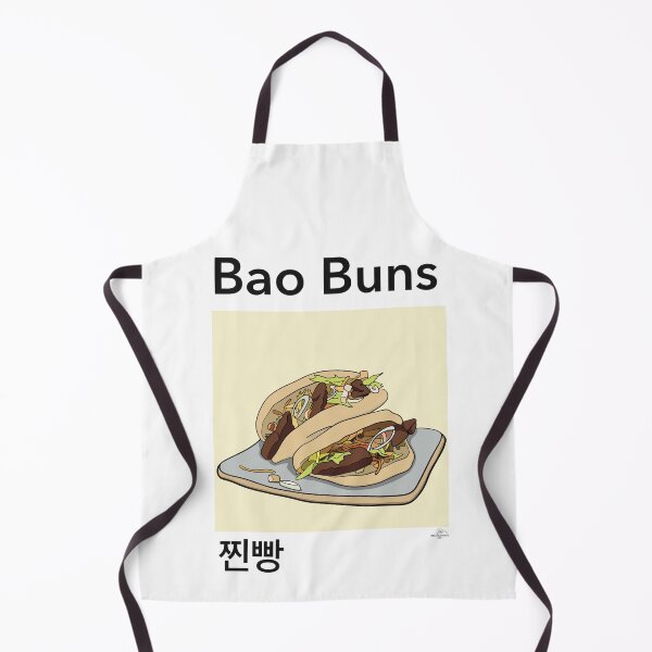 Item preview, Delicious Bao Buns Asian Food Illustration Print designed and sold by TAWN ILLUSTRATIONS.