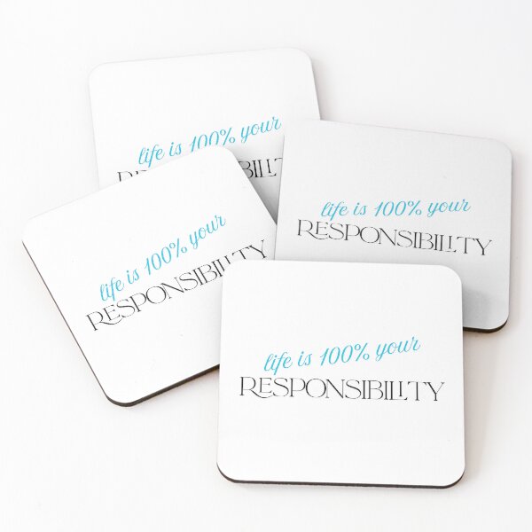 Item preview, Life is 100% your responsibility designed and sold by ArtistTejal.