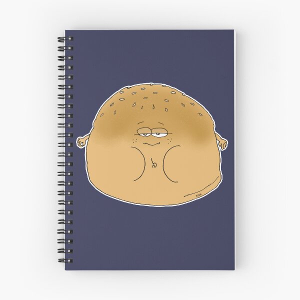 Item preview, Funny Burger Bun Sticker – Carbs Lover Gift Funny Foodie Mug Art designed and sold by MyxaART.