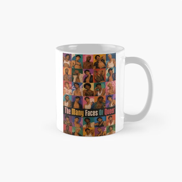 Aperçu de l'œuvre Affiche « Les multiples facettes de la personnalité queer », Décoration murale LGBTQ+, Illustration pin-up gay, Décoration fierté queer, Affiche pop art rétro, Cadeau déco LGBTQIA+ créée et vendue par KishShop.