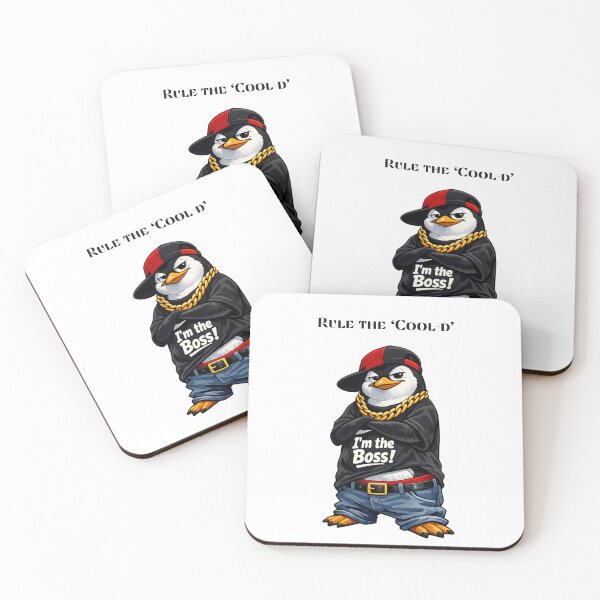 Item preview, Chillin' Like a Villain – Funny Gangster Penguin Rap Design designed and sold by Rolta.