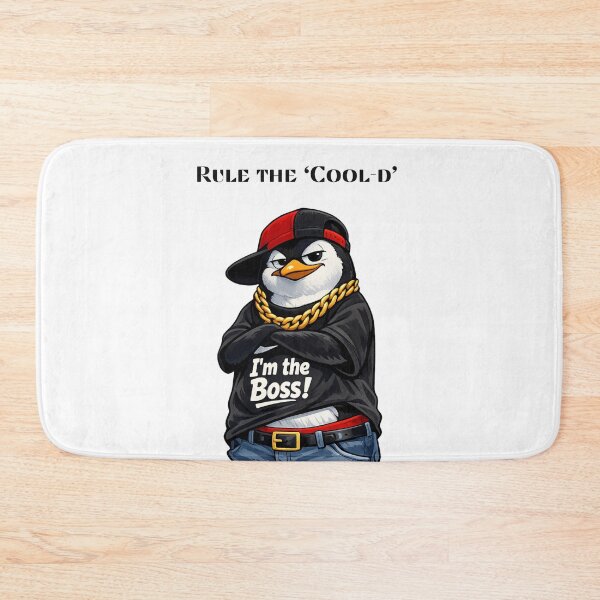 Item preview, Chillin' Like a Villain – Funny Gangster Penguin Rap Design designed and sold by Rolta.