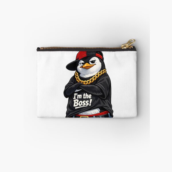 Item preview, Chillin' Like a Villain – Funny Gangster Penguin Rap Design designed and sold by Rolta.