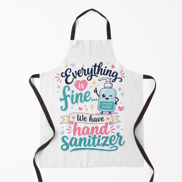 Item preview, Everything is fine - We have hand sanitizer! designed and sold by nikkolaus.