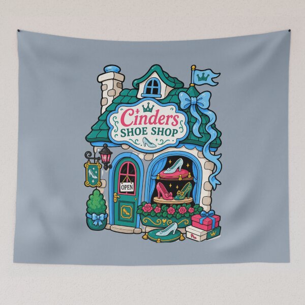 Item preview, Cinder's Shoe Shop designed and sold by BrambleBox.
