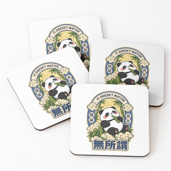 Item preview, Cute Lazy Panda - It Doesn't Matter designed and sold by JL-TEESHOP.