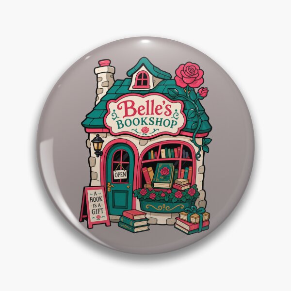 Item preview, Belle's Bookshop designed and sold by BrambleBox.