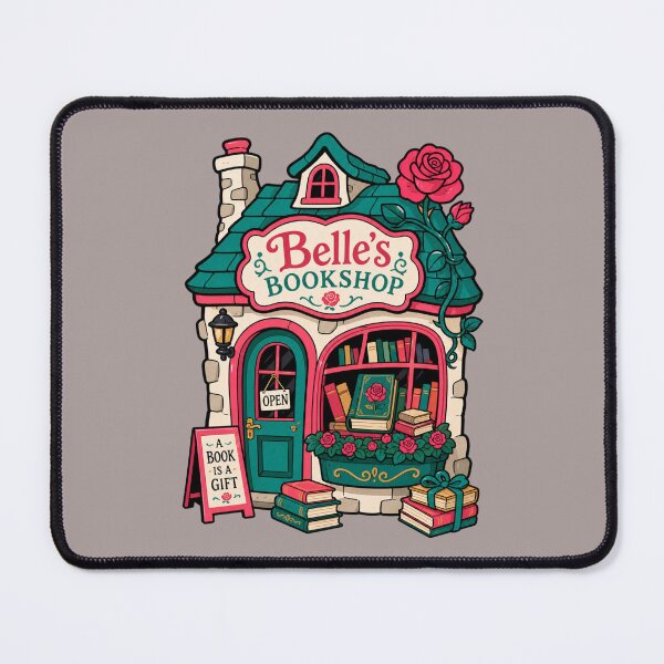 Item preview, Belle's Bookshop designed and sold by BrambleBox.
