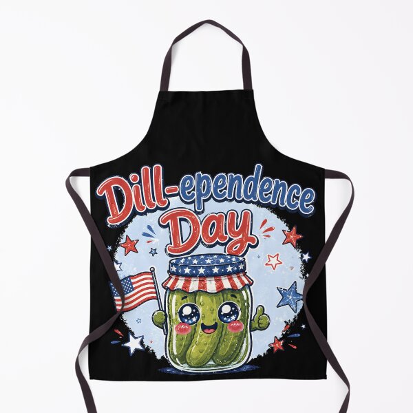 Item preview, Dill Ependence Day Cute Kawaii Pickle Fourth Of July Graphic designed and sold by Craft Design Alchemy.