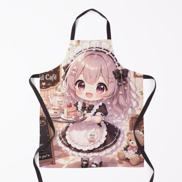 Item preview, Cute Chibi Maid Cafe Girl designed and sold by konkapo00.