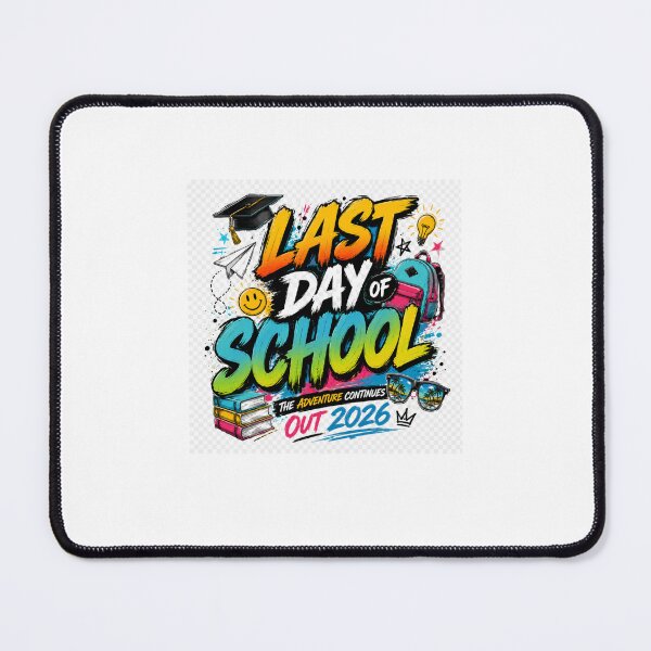Item preview, Last Day of School 2026 – Colorful Graduation designed and sold by AchraffPrint.