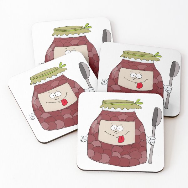 Item preview, Funny Jam Jar Sticker – Sweet Tooth Gift Cute Berry Foodie Mug Art designed and sold by MyxaART.