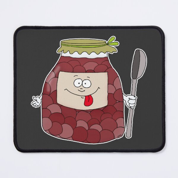 Item preview, Funny Jam Jar Sticker – Sweet Tooth Gift Cute Berry Foodie Mug Art designed and sold by MyxaART.