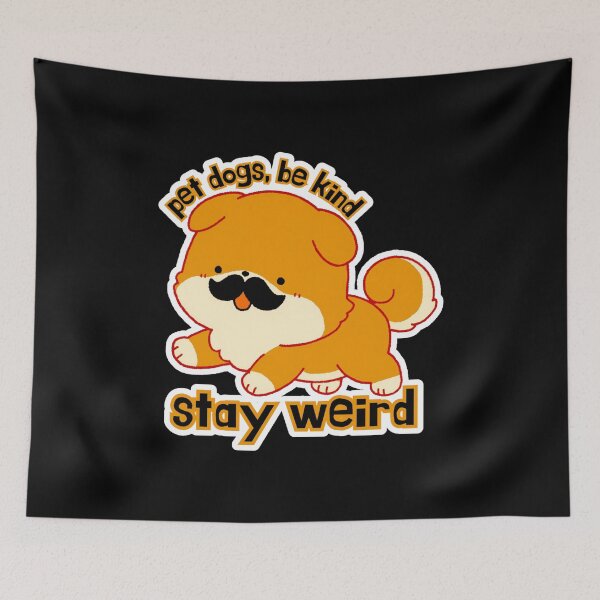 Item preview, Percivaline Starwhisk - pet dog, be kind, stay weird designed and sold by Newdlebobs.