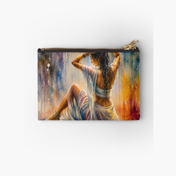 Item preview, Enjoying Rain in the Monsoon in Water color designed and sold by AcmsArtShop.