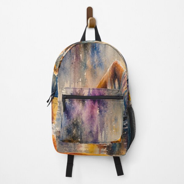 Item preview, Enjoying Rain in the Monsoon in Water color designed and sold by AcmsArtShop.