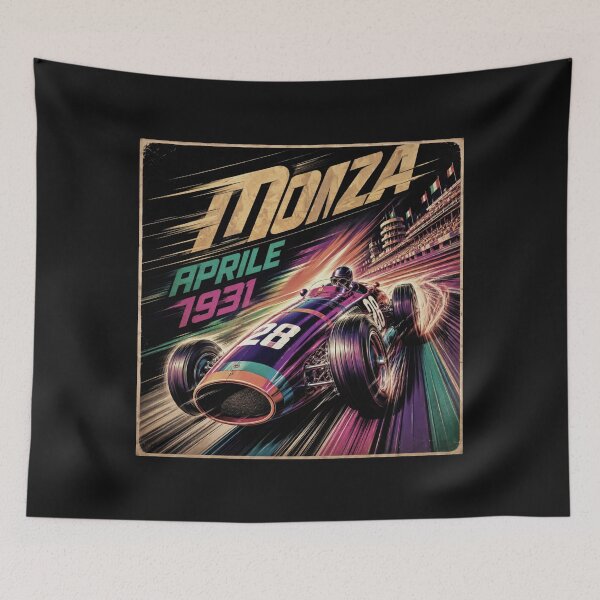 Item preview, Vintage Italian Grand Prix Art Deco Racing Posters #10 designed and sold by Helios Be. Lavsh.