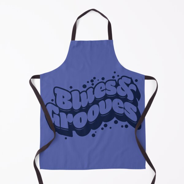 Item preview, Blues & Grooves Wavy-Outline Lettering designed and sold by wickedpretty.