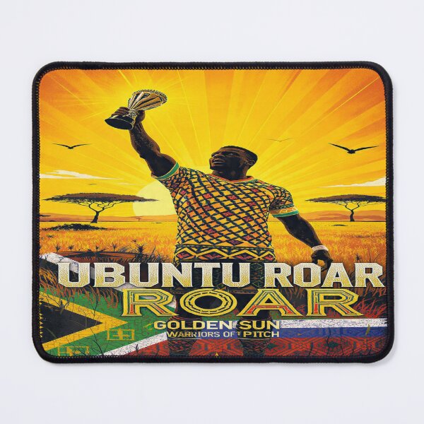 Item preview, South Africa — Ubuntu Roar: Golden Sun Warriors of the Pitch designed and sold by Twala Design Co..