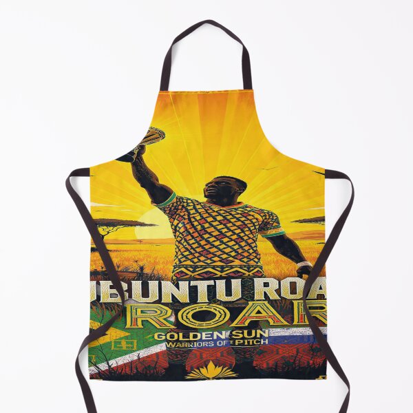 Item preview, South Africa — Ubuntu Roar: Golden Sun Warriors of the Pitch designed and sold by Twala Design Co..