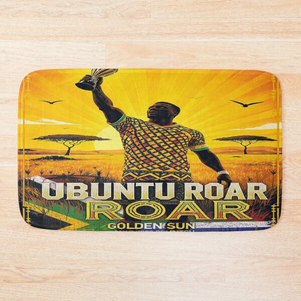 Item preview, South Africa — Ubuntu Roar: Golden Sun Warriors of the Pitch designed and sold by Twala Creative Studio.