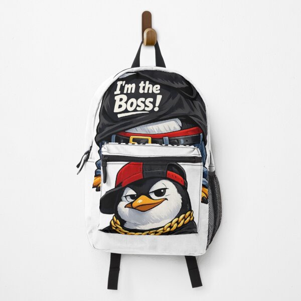 Item preview, Rule the 'Cool-D' – Funny Gangster Penguin Rap Design designed and sold by Rolta.