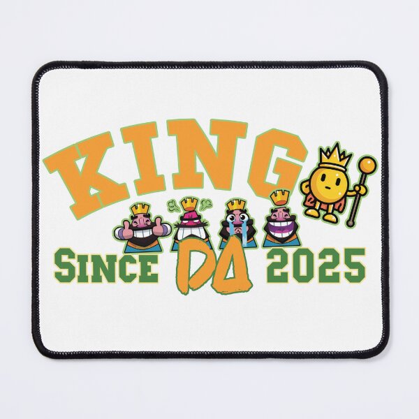 Item preview, Vintage Varsity King Since 2025 Cute Gaming Mascot Retro Streetwear Graphic designed and sold by DesignArtist.ia.