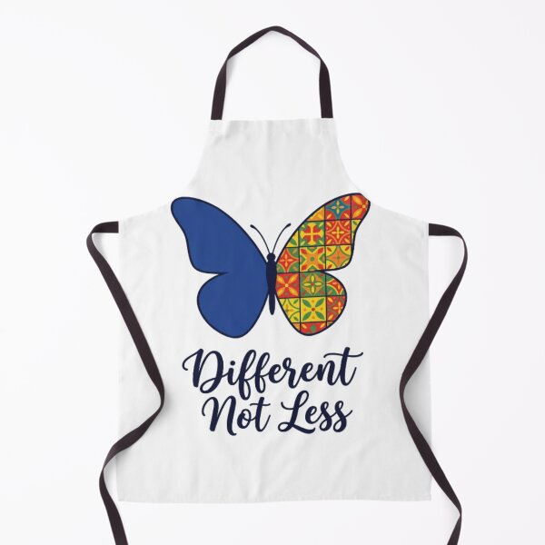 Item preview, Different Not Less Autism Awareness Butterfly Aesthetic Art designed and sold by CozyDesignsCo.