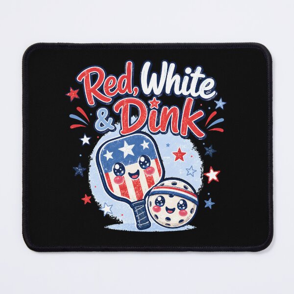 Item preview, Red White And Dink Cute Pickleball Fourth Of July Graphic designed and sold by Craft Design Alchemy.