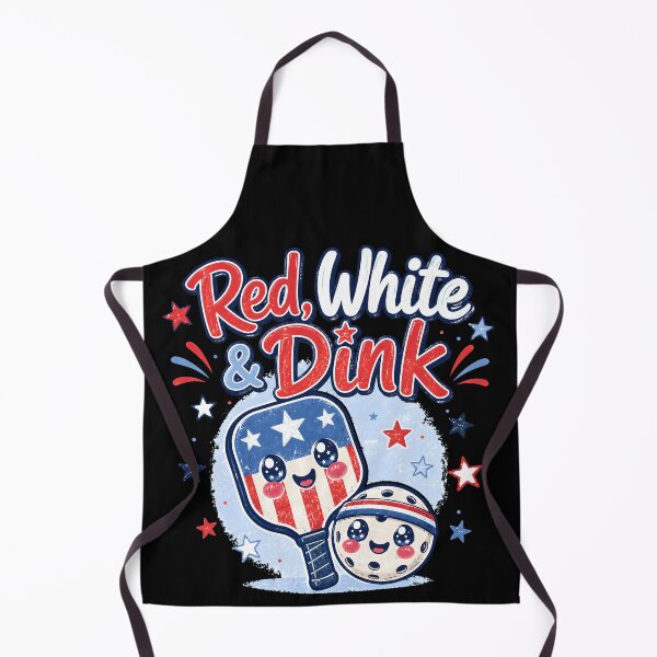 Item preview, Red White And Dink Cute Pickleball Fourth Of July Graphic designed and sold by Craft Design Alchemy.