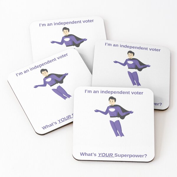 Item preview, Independent Voter  What's Your Superpower? designed and sold by dperryw76.