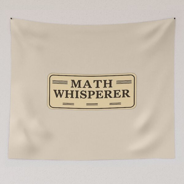 Item preview, Math Whisperer Retrto Math Teacher Gift designed and sold by Endless7Art.