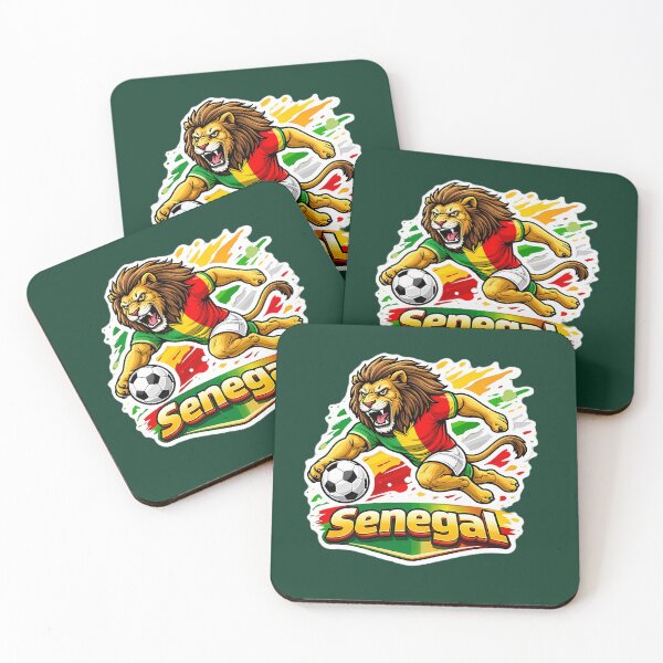 Item preview, Senegal Lions of Teranga  designed and sold by Ambroa Stuff.