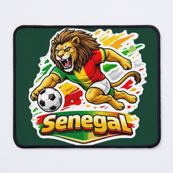 Item preview, Senegal Lions of Teranga  designed and sold by Ambroa Stuff.