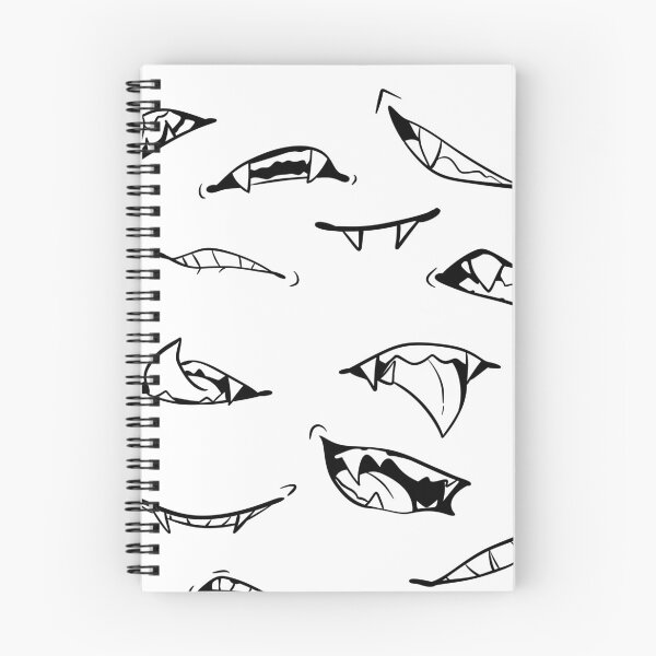 Item preview, Sharp Monster Teeth and Vampire Fangs Anime Mouths Sticker Pack designed and sold by LYAN-STORE.