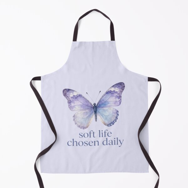 Item preview, Soft Life Chosen Daily – Gentle Wellness Motivational Typography Print designed and sold by CosmicQuietStudio.
