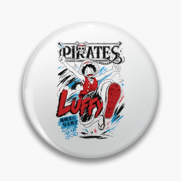 Item preview, Rubber Captain Red Vest - Retro Shonen Pirate King designed and sold by lamiarte.