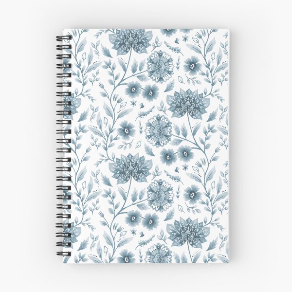 Item preview, Regency Blue Floral Chintz designed and sold by Posy&Pin.