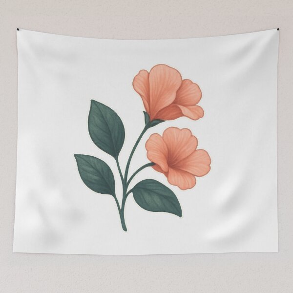 Item preview, Floral Blossom – Soft Pink Flower Design designed and sold by Yomere.
