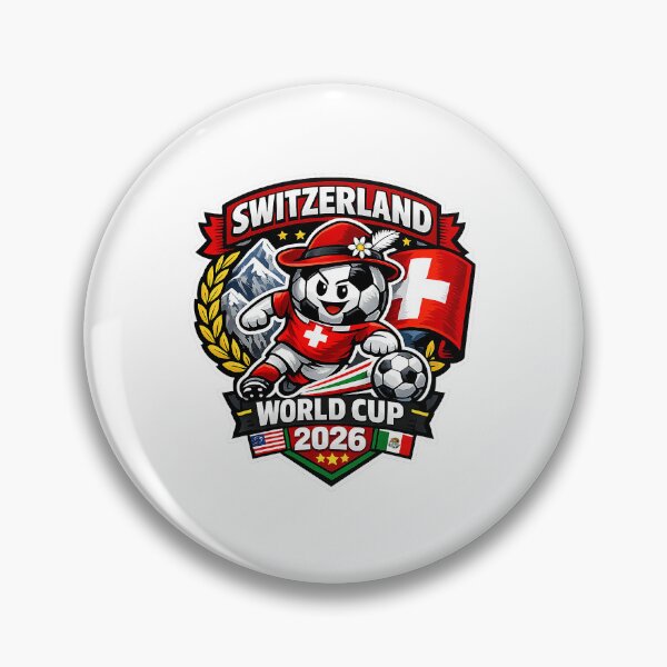 Artikelvorschau, Swiss Pride Fußballfan-Design entworfen und verkauft von stevensteps.