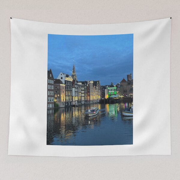Item preview, Amsterdam After Dark Silent Canal Night designed and sold by pasalagabriela.